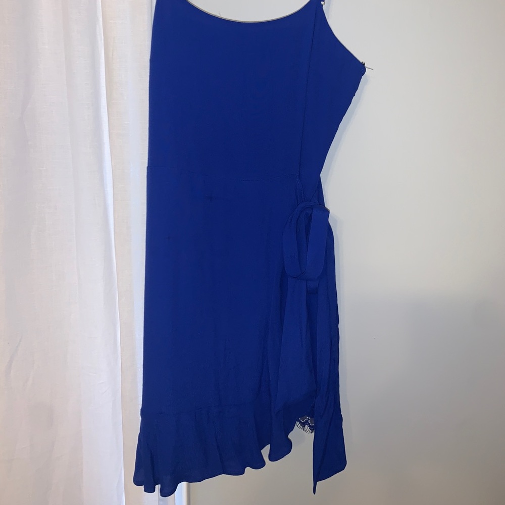 Lulu’s Sleeveless Cobalt Blue Dress